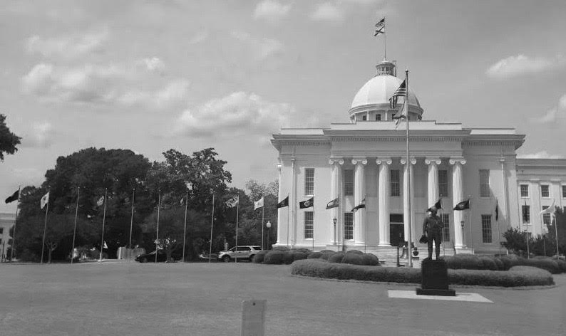 Students visited the Alabama Statehouse