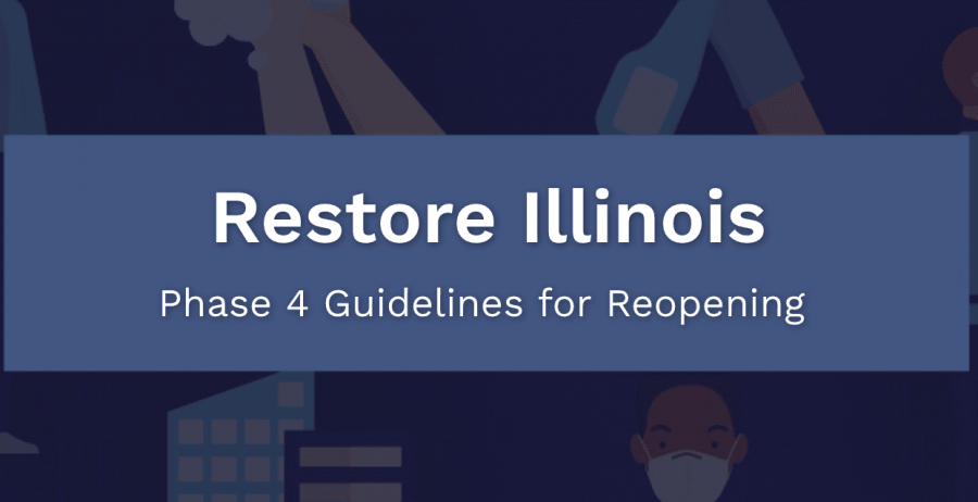 Illinois state government branding for its five-phase reopening plan. Image from Illinois Department of Commerce & Economic Opportunity.