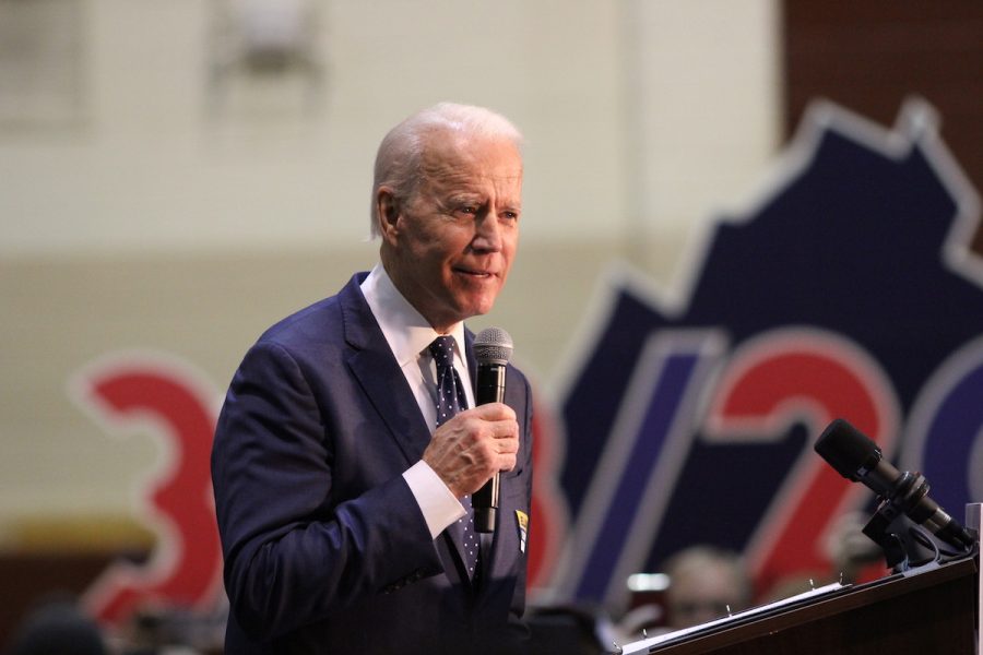 Biden election victory -- President-elect Joe Biden at a rally in Norfolk, Virginia in March. Photo courtesy of NSPA Flickr Archives.
