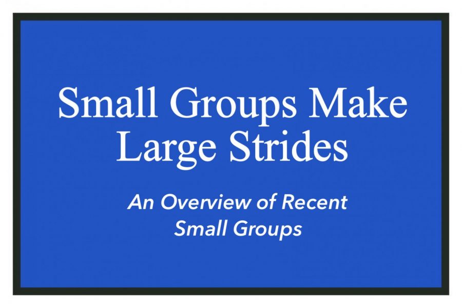 Small Groups Making Large Strides