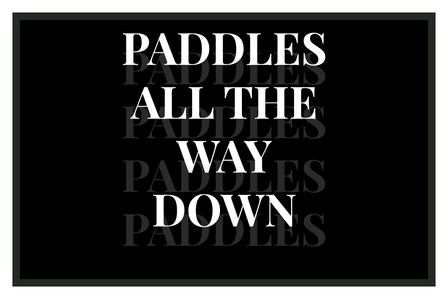 Paddles All The Way Down – We Can’t Parker Party Our Problems Away