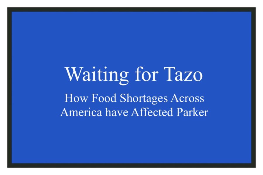Waiting for Tazo - How Food Shortages Across America have Affected Parker Students
