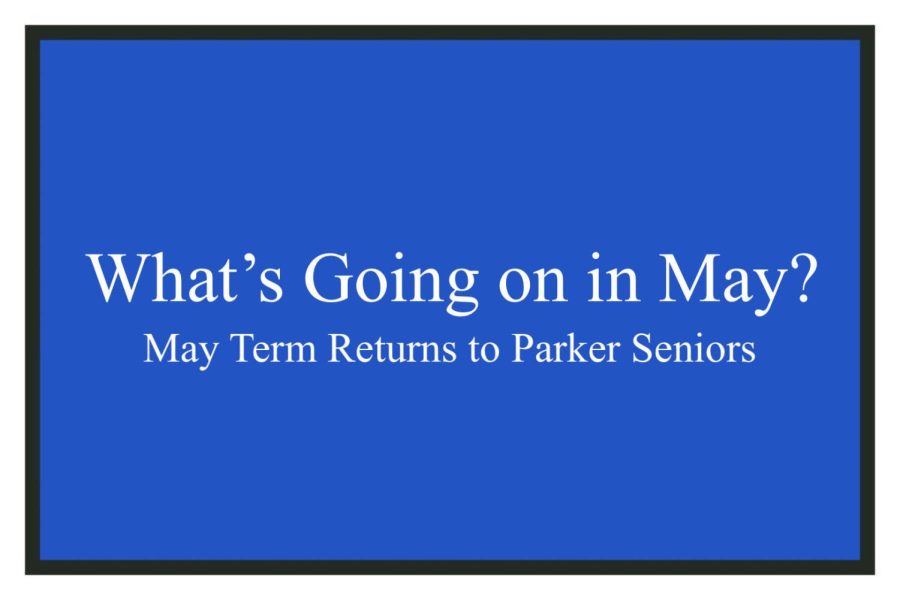 Whats going on in may -May Term Returns to Parker Seniors 