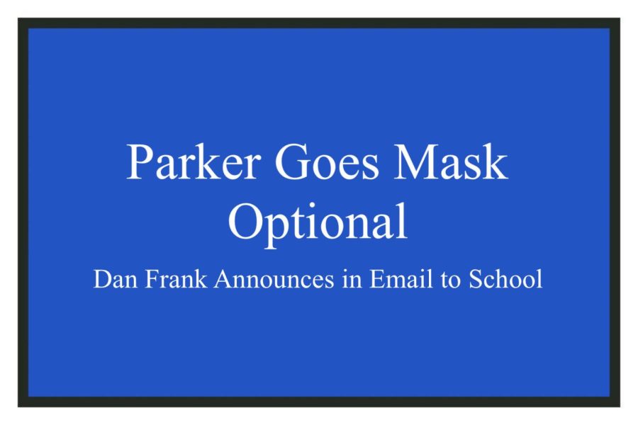 Parker Goes Mask Optional - Dan Frank Announces in Email to School 