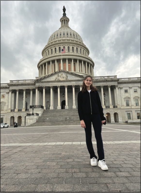 The Capitol is one of many sites Rosenkranz visited. Photo courtesy of Sophia Rosenkranz.
