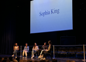 Sophia King Speaks To Parker Students in the Heller Auditorium