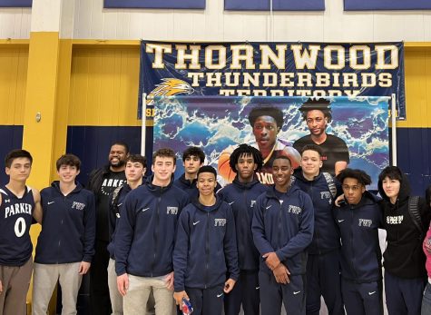 The team poses after beating Thornridge high school last Saturday.