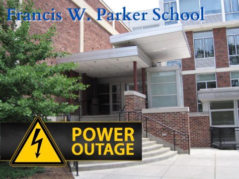 The main entrance to Francis W. Parker School.