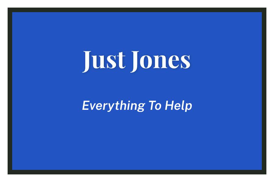Just Jones