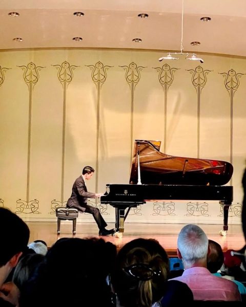Zarin Mehta performs at Ravinias Martin Theater.