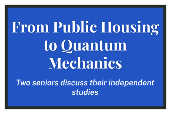 From Public Housing to Quantum Mechanics
