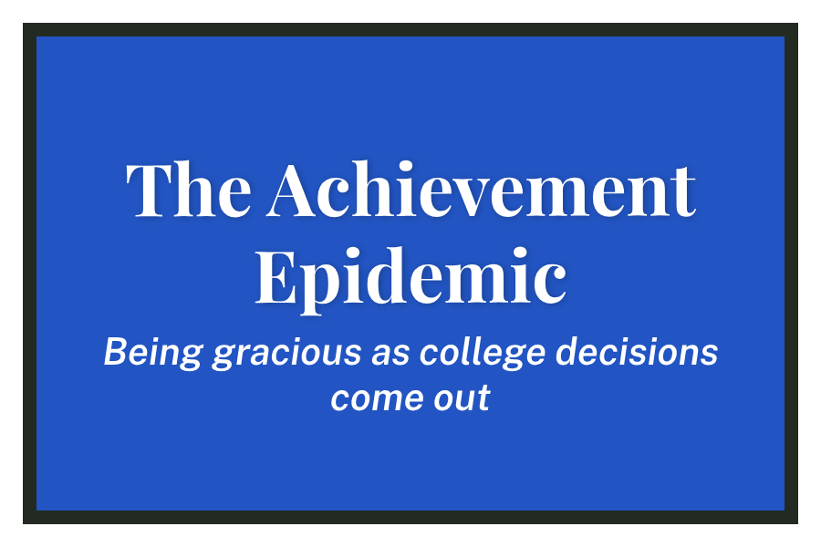 The Achievement Epidemic