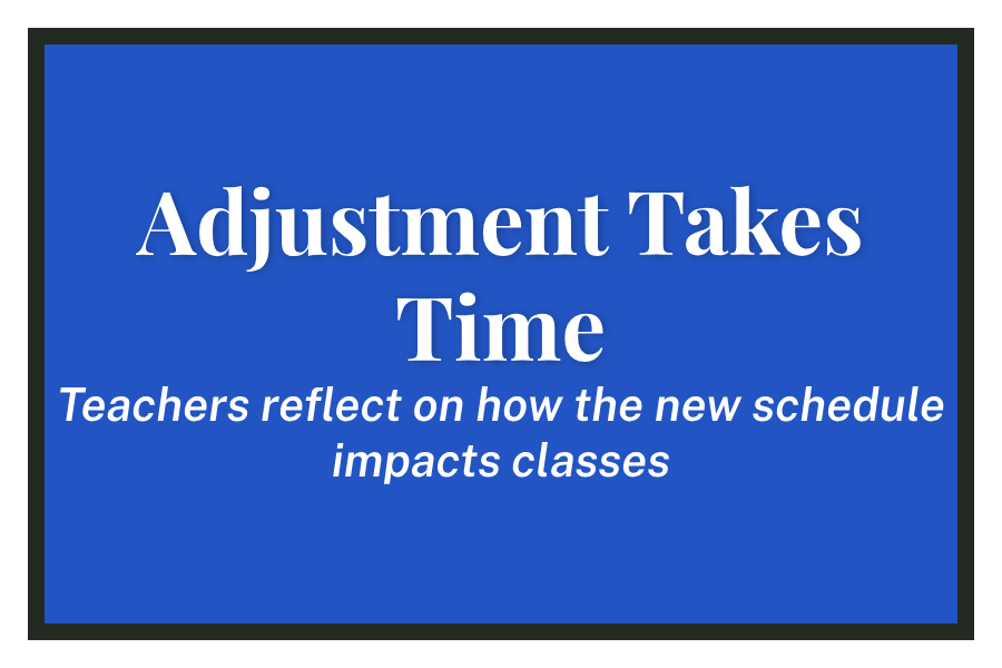 Adjustment Takes Time