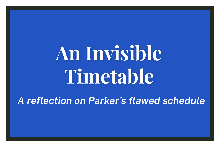 An Invisible Timetable