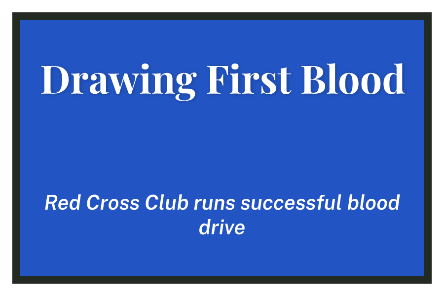 Drawing First Blood