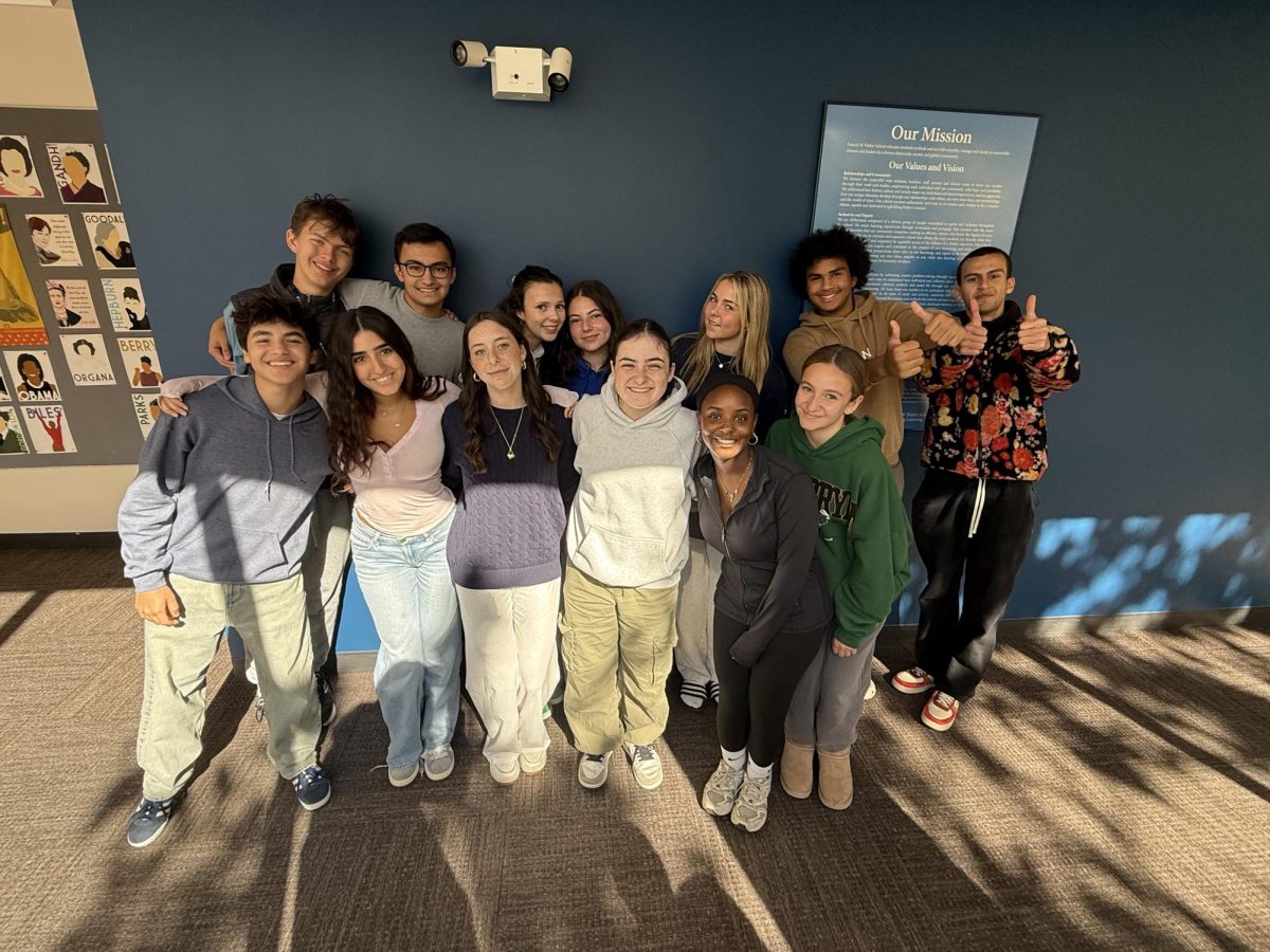 Peer Helpers smiling for a photo. Not pictured: Scarlett Mosquera.