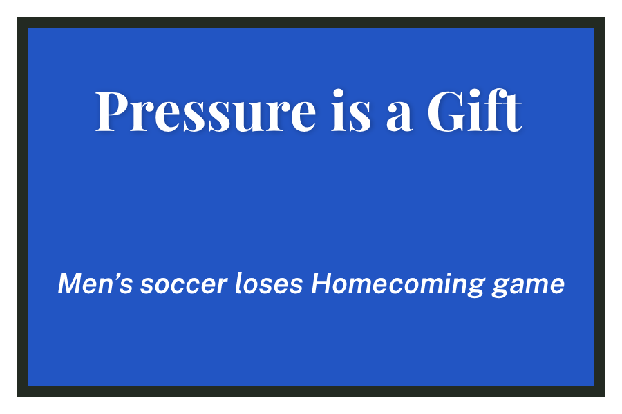 Pressure is a Gift