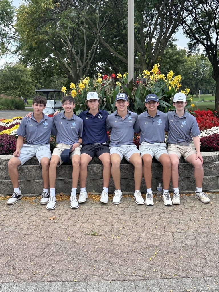Boys golf team relaxes after a day on the course