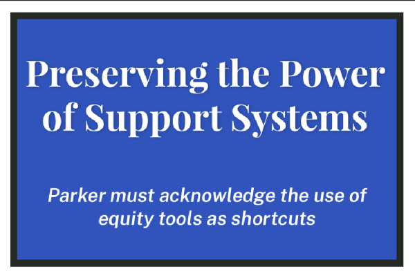 Preserving the Power of Support systems: Parker must acknowledge the use of equity tools as shortcuts