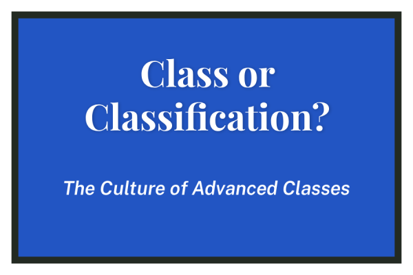 Class or Classification?